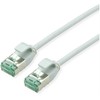 ROLINE RM U/FTP DataCenter Patchkabel Cat.6A (Class EA), slim, grau, 0,15 m