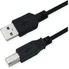 ROLINE RM USB 2.0 Kabelis, Typ A-B, juodas, 0,8 m