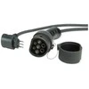 ROLINE Tragbares E-Auto Ladegert, CEI23-50 (IT, Typ-L) &amp; Typ2 Stecker, 1-phasig, Mode 2, 16 A, 3,6 kW, 3 m