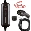 ROLINE Tragbares E-Auto Ladegert, CEI23-50 (IT, Typ-L) &amp; Typ2 Stecker, 1-phasig, Mode 2, 16 A, 3,6 kW, 7,5 m