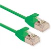 Roline ROLINE F/UTP DataCenter Patch Cord Cat.6A (EA klasė), LSOH, labai plonas, žalias, 0,5 m
