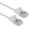 Roline ROLINE F/UTP DataCenter Patch Cord Cat.6A (EA klasė), LSOH, labai plonas, pilkas, 1 m