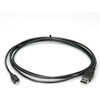 USB kabelis Roline USB-A - mikroUSB 0,8 m juodasis (11.02.8754)