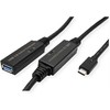 Roline Kabelis USB 3.2 Gen 1 Active Repeater, tipas A - C, juoda, 10 m (12.04.1066)
