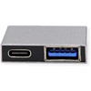 Roline Adapteris USB 3.2 Gen 2, 2x USB typu C - 1x typu A + 1x typu C, M/F, sidabrinė (12.03.2946)