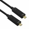 ROLINE USB 3.2 Gen 2 Kabelis, AOC, C-C, ST/ST, 10Gbit/s, 4K60Hz, PD (Power Delivery) 60W, juodas, 15 m