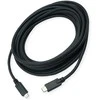ROLINE USB 3.2 Gen 2 kompatibles Kabelis, C-C, ST/ST, 4K UHD-1, 10Gbit/s, Emark, 100W, juodas, 5 m