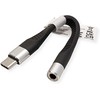Adapteris USB Roline USB-C - Jack 3.5mm Juodas (12.03.3241)