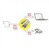 „Roline USB-C“ – 2 x USB-C USB laidas, 1,85 m juodas (11.02.8308)