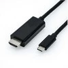 ROLINE USB Typ C - HDMI Adapterkabel, ST/ST, 2 m