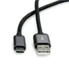 Kabelis USB Roline USB-A - USB-C 1.8 m Juodas (11.02.9028)