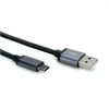 Kabelis USB Roline USB-A - USB-C 1.8 m Juodas (11.02.9028)