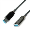 Roline USB-A – USB-A USB laidas 20 m juodas (12/04/1077)