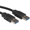 Roline USB 3.2 GEN 1 KABELIS, 5 GB S, USB-A: HAN - USB-A: HAN,