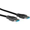 Oem Kabelis USB Roline USB-A - 1.8 m Juodas (11.02.8970)
