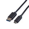 Roline USB laidas USB-A – 1 m juodas (11.02.9011)