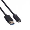 Roline USB laidas USB-A – 1 m juodas (11.02.9011)
