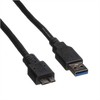 Roline USB-A USB laidas – 3 m juodas (JAB-2198245)