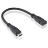 Adapteris USB Roline USB-C - USB-C Juodas (11.02.9015)