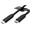 Kabelis USB Roline USB-C - USB-C 1.5 m Juodas (11.02.9072)