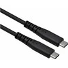 ROLINE USB4 Gen3x2 Kabelis, C?C, ST/ST, 8K UHD-2, 80Gbit/s, 240W, juodas, 0,5 m