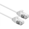 Roline Patchcord ROLINE data center UTP kat. 6A (klasa EA), LSOH,slim, balta, 0,5m