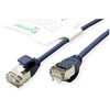 Roline ROLINE Žalias F/UTP DataCenter Patch Cord Cat.6A (EA klasė), LSOH, labai plonas, mėlynas, 5 m