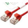 Roline ROLINE Žalias F/UTP DataCenter Patchkabel Cat.6A (EA klasė), LSOH, extra dun, rood, 5 m