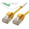 Roline ROLINE Žalias F/UTP DataCenter Patch Cord Cat.6A (EA klasė), LSOH, labai plonas, geltonas, 3 m
