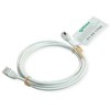 Roline Green Roline ROLINE Žalias F/UTP DataCenter Patchkabel Cat.6A (EA klasė), LSOH, extra dun, wit, 5 m