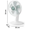 Rowenta VU2740 20W Portable Solar Fan Quiet with Adjustable Airflow