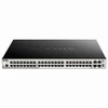 Šakotuvas D-LINK 52-Port Smart Managed PoE+ Gigabit Stack Switch 4x 10G dlink žalias 3.0 48x 10/100/1000Mbit/s TP RJ-45 PoE Port 802.3at