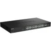 Šakotuvas D-Link DMS-1250-28P/E | 28-Port 2.5G Smart Managed PoE Switch | Desktop | Managed