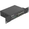 Šakotuvas Delock 10" Gigabit Ethernet Switch 8 Port + 1 SFP