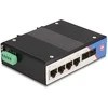 Šakotuvas Delock Industrie Gigabit Ethernet Switch 4 Port RJ45 2 Port SFP für Hutschiene