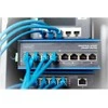 Šakotuvas Digitus ASSMANN Electronic DN-651119 tinklo komutatorius Gigabit Ethernet (10/100/1000) Juoda, Mėlyna