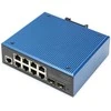 Šakotuvas Jungiklis Digitus DIGITUS Switch 8+2-Port L2 valdomas Gigabit Ethernet PoE