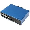Šakotuvas Digitus IND. 8+4SFP+PORT L MAN E SWITCH - L MANAGED 8XGE RJ454 SFP+ PORT