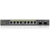 Šakotuvas Engenius Switch 8-port GbE PoE.af/at(+) 130W, 2xSFP