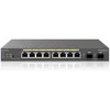 Šakotuvas Engenius Switch 8-port GbE PoE.af/at(+) 130W, 2xSFP