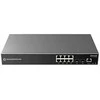 Šakotuvas Switch GrandStream Grandstream GWN 7801P PRO POE 8GE 2xSFP 2,5GB/s zarządzalny switch L2++