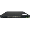 Šakotuvas Level One „LevelOne IXP-2871“ tinklo jungtys, valdomos L2+ gigabito eterneto jungtys (10/100/1000), palaiko PoE, juodas
