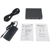 Šakotuvas Level One Carruzzo LevelOne GEP-0625 tinklo komutatorius Ne-valdomas 2.5G Ethernet (100/1000/2500) Maitinimas per Eternetą (PoE) Juoda