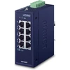 Šakotuvas PLANET ISW-800T tinklo komutatorius Ne-valdomas L2 Fast Ethernet (10/100) Mėlyna