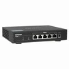 Šakotuvas Qnap Systems QNAP QSW-1105-5T 5 prievadas 2,5 Gbps automatinis derinimas 2,5 G/1G/100M nevaldomas jungiklis