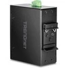 Šakotuvas Trendnet 8-PORT INDUSTRIAL GIGABIT - DIN-RAIL MINI SWITCH