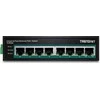 Šakotuvas TRENDnet TI-PE80 Industrial Fast Ethernet PoE+ DIN-Rail Switch 8-Port