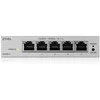 Šakotuvas Zyxel GS1200-5V3 Valdomas L2 Gigabit Ethernet (10/100/1000) Desktopas Pilka