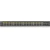 Šakotuvas ZYXEL GS1920-48HPV2, 50 prievadų išmanusis valdomas POE komutatorius, 48 gigabitų vario POE ir 4 gigabitų dviejų asmenų, hibridinis režimas, autonominis arba „Nebulaflex“ debesis, 375 vatų POE (5 metų garantija)