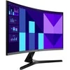Monitorius Samsung 27" LS27D392GAUXEN, Išlinkis: 1800R, Įstrižainė (coliai): 27, Įstrižainė (cm): 68,58, Kraštinių santykis: 16:9, Ekranas: VA, Raiška: 1920x1080, Atnaujinimo dažnis: 100Hz, Atsako laikas (GtG): 4ms, Ryškumas (maks.): 250 cd/m², Kontrastas (statinis): 3000:1, Matymo kampas: 178/178, Spalvų gama: sRGB